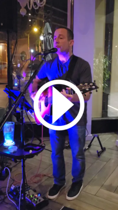 Steve Bergamini Live Acoustic Performance - Broken Halos