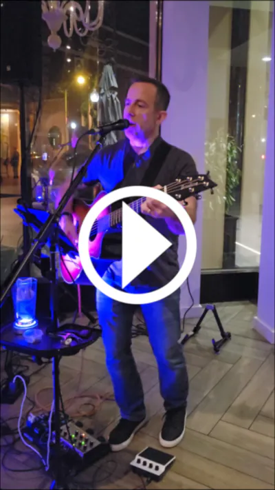 Steve Bergamini Live Acoustic Performance - Tangled Up In Blue